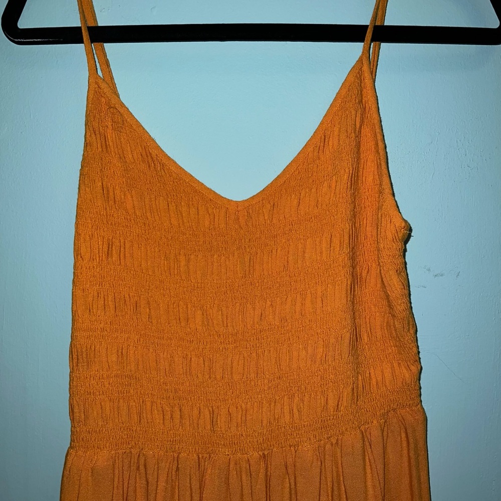 ORANGE WILD FABLE MAXI DRESS, VERY COMFORTABLE!